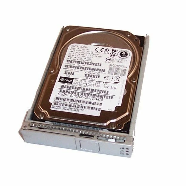 Sun 540-6643-02 73GB 10K 2.5 " SAS Hard Drive 390-0285-05 MAY2073RCSUN73G - Image 1 of 1