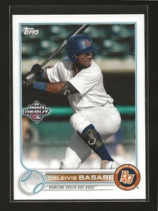 2022 Topps Pro Debut Base Card Osleivis Basabe Bowling Green Hot Rods (#PD-26) - Picture 1 of 2