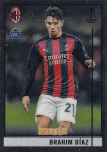 Topps Merlin Chrome Fußball Karte CL 20/21 Nr. 97 Brahim Diaz Rookie RC - Bild 1 von 1
