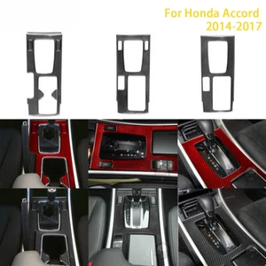 For Honda Accord 9th 2014-2017 Accessories Carbon Fiber Car Interiors Gear Panel - Bild 1 von 34