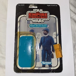 Vintage Kenner Star Wars Empire Strikes Back Cardback - Bespin Security Guard - Bild 1 von 2