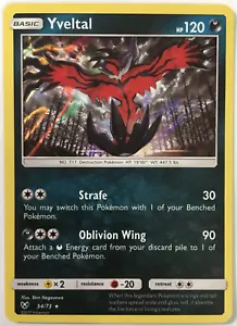 POKEMON YVELTAL 54/73 SHINING LEGENDS RARO OLO QUASI NUOVO - Foto 1 di 2