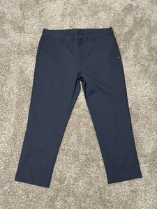 Vuori Cascade Tech Chino Pants 36x30 Performance Stretch Slim Fit Navy Golf Read - Picture 1 of 15