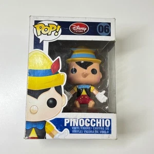 Funko Pop! Disney Serie 1 Pinocho #06 Rojo Disney Store Logo Caja Dañada 2011 - Imagen 1 de 8