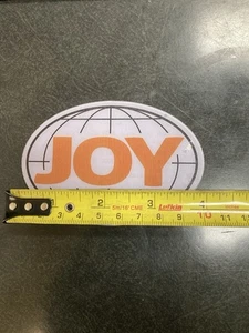 RARE JOY COAL MINING Equipment Sticker 4x 2.5 - Picture 1 of 2