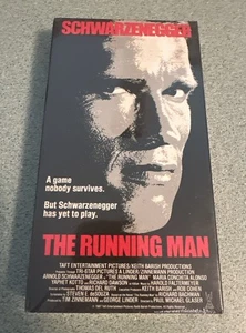 NEW SEALED 1987 VHS The Running Man Schwarzenegger Movie Jesse Ventura WATERMARK - Picture 1 of 7
