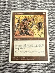Meekstone MTG Fifth Edition Rare Artifact NM Magic The Gathering - Picture 1 of 4