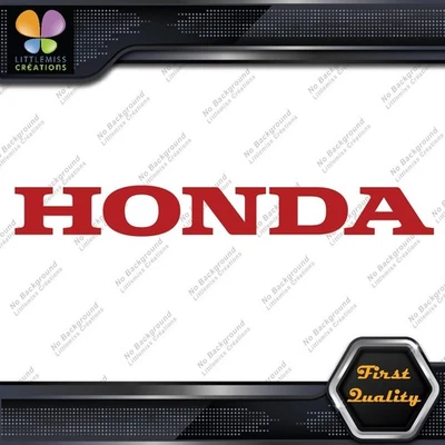 Compatible Honda Name Logo Cars Boats Motorcycle Engines Vinyl Decals Stickers Foto 1 de 4