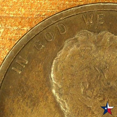 1918 P Lincoln Wheat  Cent ~ Improper Alloy Mix Error Coin ~ Free Shipping - Image 1 of 4