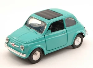 NEW RAY NY50713T FIAT 500 F 1957 TURQOISE 1:32 Modellino - Foto 1 di 1