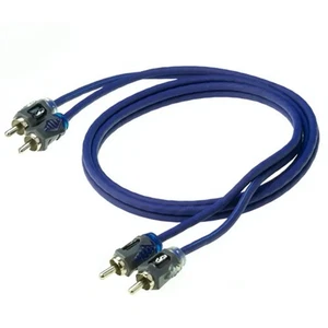 Scosche 20' RCA Cable 2 Channel Marine Twisted Interconnect PS/M Rogue Series - Picture 1 of 6