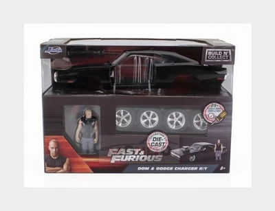 1:24 JADA Dodge Dom'S Dodge Charger R/T 1970 + Toretto Fast & Furious JADA35905 - Immagine 1 di 2