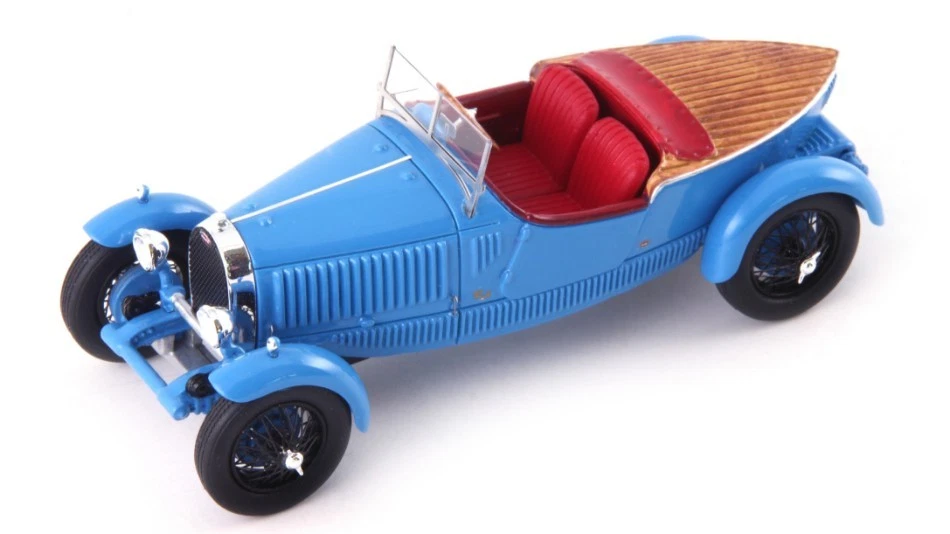 AUTOCULT ATC01023 BUGATTI TYPE 40 BOATTAIL SPEEDSTER 1927 BLUE 1:43 Modellino - Immagine 1 di 1