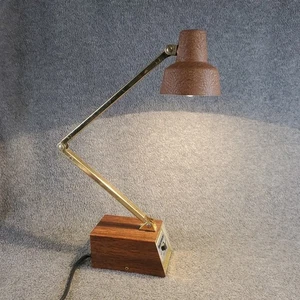 Vintage Tensor portable Desk Lamp MCM Light 25 Watt 2 Settings Adjustable Tested - Picture 1 of 19