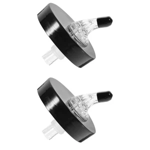 Dispensador de tapa de tarro de albañil de 2 unidades botellas de aceite boquilla boca ancha verter - Imagen 1 de 12
