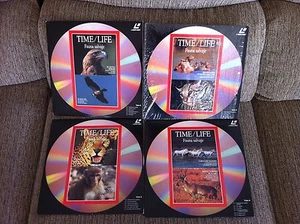 Time Life - Wild Fauna - Job Lot Of 4 Laserdiscs - Very Good Condition!!! - Picture 1 of 1