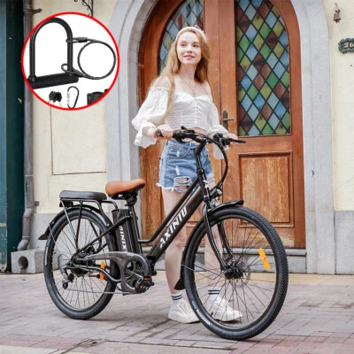 2024 E-Bike 26" Electric Bike for Adults 500W Motor Snow Bicycle -Commuter Ebike - Image 1 of 4