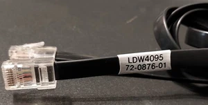 Cisco Patch Cable LDW4095 72-0876-01 Flat Black 8' - Bild 1 von 2