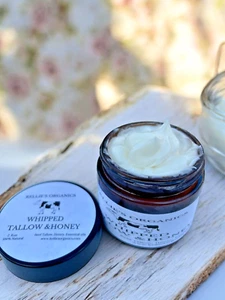 Grass Fed Whipped Tallow -Moisturizing Cream for Face and Body, 2 oz - Picture 1 of 3