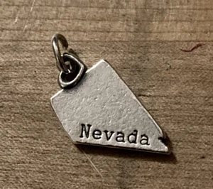 James Avery 925 Sterling Silver My "Nevada" Charm 2.7grams Fast Shipping - Picture 1 of 11
