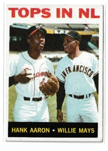 1964 Topps - Willie Mays, Hank Aaron #423 Ex Condition - Picture 1 of 2