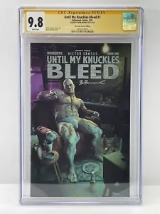 Until My Knuckles Bleed #1 CGC 9.8 SS - Barends Signature - Picture 1 of 3
