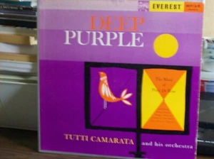 TUTTI CAMARATA -- Deep Purple (LP / EVEREST - LPBR #5079) NEAR Mint Condition - Picture 1 of 2
