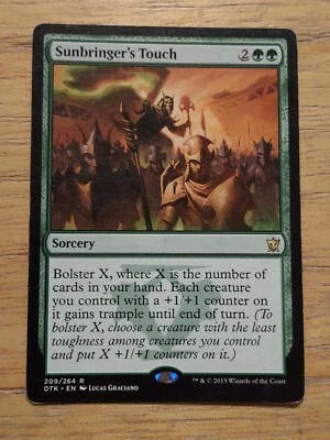 Sunbringer's Touch - Dragons of Tarkir Magic the Gathering MTG Single Card Nice! - Image 1 of 2