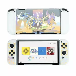 Protective Case für Nintendo Switch OLED Klar TPU Slim Shell Soft Cover Zum Selbermachen - Bild 1 von 9