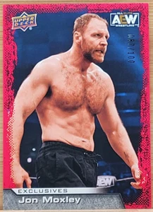 Cubierta superior 2022 AEW JON MOXLEY EXCLUSIVO #D/100 - Imagen 1 de 2