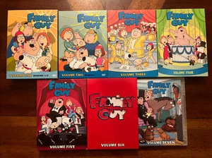 Family Guy Volume 1-7 DVD Lot (1 2 3 4 5 6 7) Great Condition - 22 Total DVDs - Bild 1 von 9