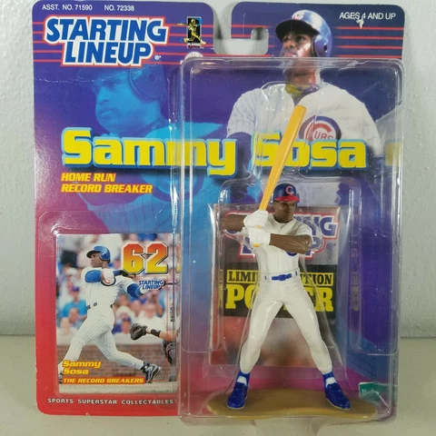 Starting Lineup Sammy Sosa Figure 1999 Chicago Cubs New Cover
