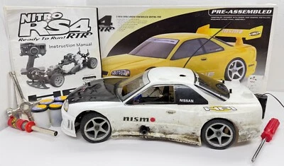 HPI Nitro RS4 Ready To Run RTR SX-1 RX-1 (15 FE Nitro Star) Skyline GT Body READ - Image 1 of 4