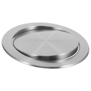 Countertop Trash Bin Waste Lid Balance Flap Cover Recessed Trash Can - Picture 1 of 12