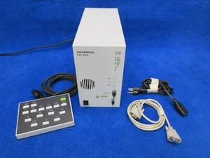 OLYMPUS IX2-UCB T5 Modulo di controllo microscopio U-HSTR2 tastiera interruttore manuale con cavi - Foto 1 di 15