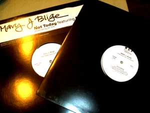 Mary J. Blige PROMO VINYL LOT Not Today Deep Inside - Picture 1 of 1
