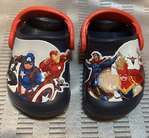 NEU Crocs Marvel Avengers Clog dunkelblau Größe C 4 Kleinkind Superheld - Bild 1 von 21