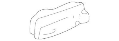 Interruptor de control del motor soplador base Cadillac Seville GM 1998-2000 25662973 genuino Foto 1 de 2