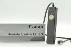 [COMO NUEVO] Interruptor remoto Canon 60-T3 FD T-70 T-90 EOS 620 630 RT CON GR-20 A2 JAPÓN - Imagen 1 de 8