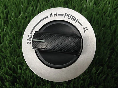 Interruptor de control de caja de transferencia Toyota Tundra 2008-2013 4x4 pieza OEM 132273 plateado Foto 1 de 4