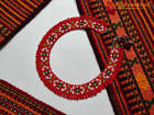 Sylianka "Hutsul red" from beads