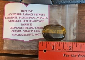 Tiger Eye Palm (Natural Crystal) - Picture 1 of 2