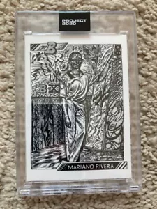 Topps PROJECT 2020 Card 91 - 1992 Mariano Rivera by JK5 SHIPS TODAY - Picture 1 of 2