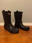 Hunter Original Short Women's Rain Boots - Black, US 7 lightly used 