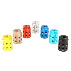 Muzzle Brake 1/2x28 TPI Compensator For 9mm Glock - Picture 1 of 21