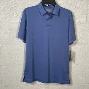 Camisa polo de rendimiento con textura ojo de pájaro PGA Tour para hombre joya persa pequeña - Imagen 1 de 8
