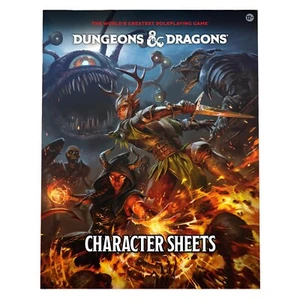 Hojas de personajes de Dungeons & Dragons 2024 - D&D RPG 5e 2025 - Nuevas - Imagen 1 de 4