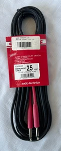 Audio Technica 1/4" M Guitar Instrument Cable USA Switchcraft 25Ft. USA - Picture 1 of 3