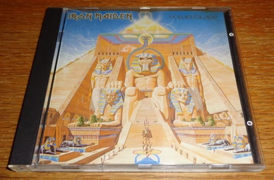 IRON MAIDEN Powerslave CD Made In Holland EMI UDEN Pressing CDP 7 46045 2 - Image 1 of 4