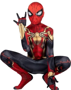 Marvel Integrated Spider-Man Official Youth Deluxe Zentai Costume -... - Picture 1 of 6